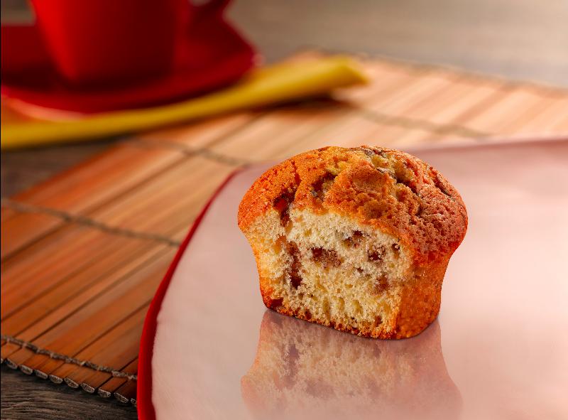 Bolinho 25g Sabor Baunilha com Gotas Sabor Chocolate Sem Recheio